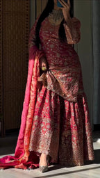 Zyvella Shine Sharara Set