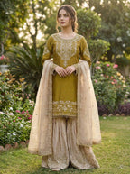 Zymera Dori Luxe Palazzo Set