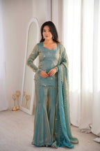 Elzora Flair Sharara Set