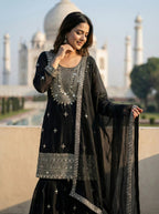 Mirzara Mirror Glow Sharara Set