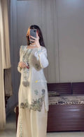 Aaliya Pure Silk Embroidery Farshi Set
