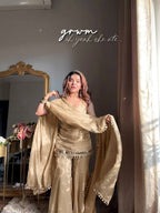 Jassica Sea Green Sharara Set