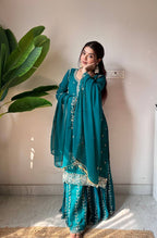 Aafreen Noor Gharara Set