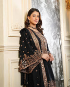 Eira Zohra Embroidered Fendy Sharara Suit Set