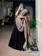 Ishita Rayon Mirror Lace Lehenga Choli