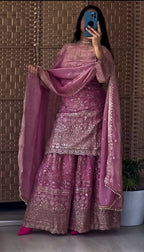Zyvella Shine Sharara Set