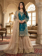Azirra Dori Spark Sharara Set