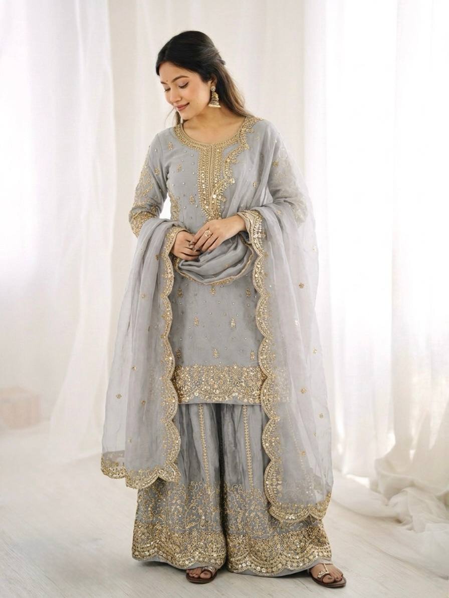 Zyvella Code Grace Palazzo Set