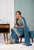Ziyana Chinnon Code Luxe Suit Set