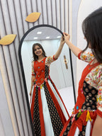 Riya Pure Cotton Hand Work Kediyu Lehenga Choli